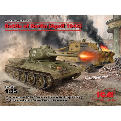 ICM-DS 3506 Battle of Berlin (April 1945) T -34/85 ICM-DS 3506 Battle of Berlin (April 1945) T -34/85
