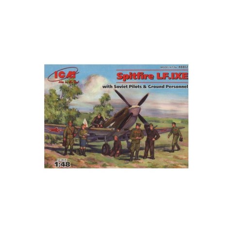 Icm 48802 Spitfire IX And Soviet