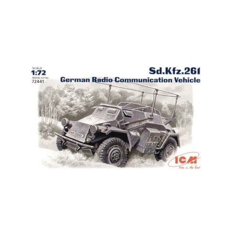 Icm 72441 Ger. Radio Com. Veh. 1/72