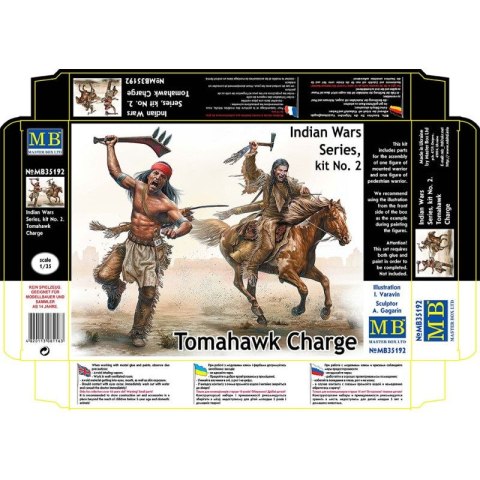 MB 35192 Indian War Series 2. Tomahawk Charge MB 35192 Indian War Series 2. Tomahawk Charge