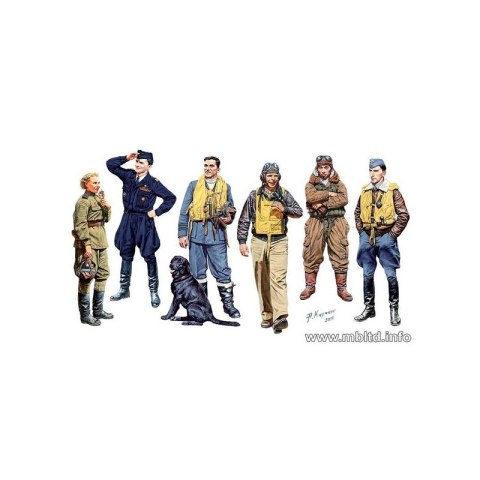 Mb 3201 Famous Pilots Of WWII Kit 1 Mb 3201 Famous Pilots Of WWII Kit 1