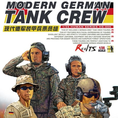 Meng HS-006 Modern German Tank Crew