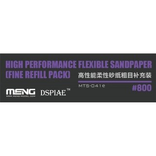 Meng MTS-041e High Performance Flexible Sandpaper (Fine Refill Pack)