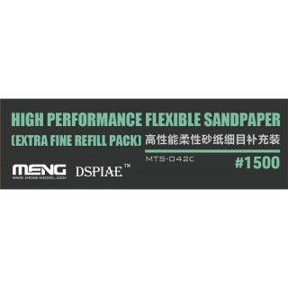 Meng MTS-042c High Performance Flexible Sandpaper (Extra Fine Refill Pack)