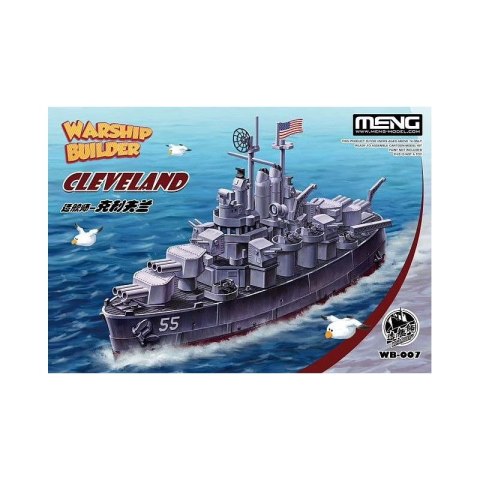 Meng WB-007 Warship Builder Cleveland