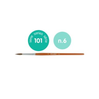 Milan 80306 Round paintbrush series 101 no. 6