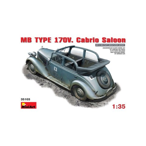 Mini Art 35103 Mb Typ 170V Cabrio