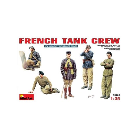 Mini Art 35105 French Tank Crew