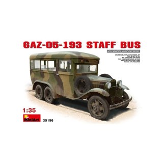 Mini Art 35156 Gaz-05-193 Staff Buss