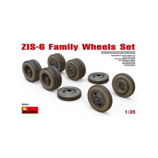 Mini Art 35201 Zis-6 Family Wheels Set