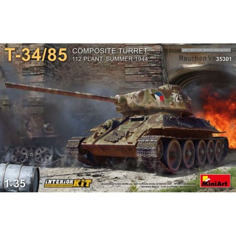 Mini Art 35301 T-34/85 Composite turret. 112 Plant. Summer 1944 Interior Kit Mini Art 35301 T-34/85 Composite turret. 112 Plant. Summer 1944 Interior Kit