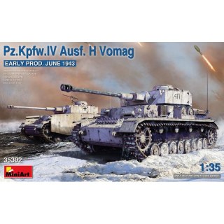 Mini Art 35302 Pz.Kpfw.IV Ausf. H Vomag Early Prod. June 1943