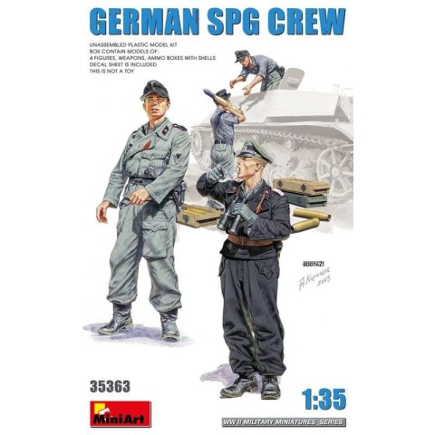Mini Art 35363 German SPG crew Mini Art 35363 German SPG crew