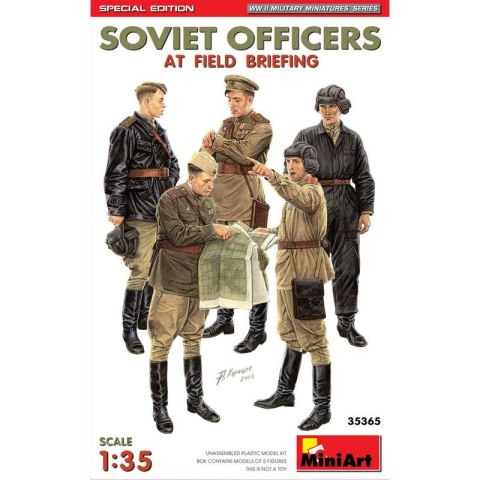 Mini Art 35365 Soviet Officers at field briefing SE Mini Art 35365 Soviet Officers at field briefing SE