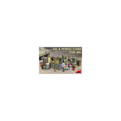 Mini Art 35595 Oil & Petrol Cans 1930-40s Mini Art 35595 Oil & Petrol Cans 1930-40s
