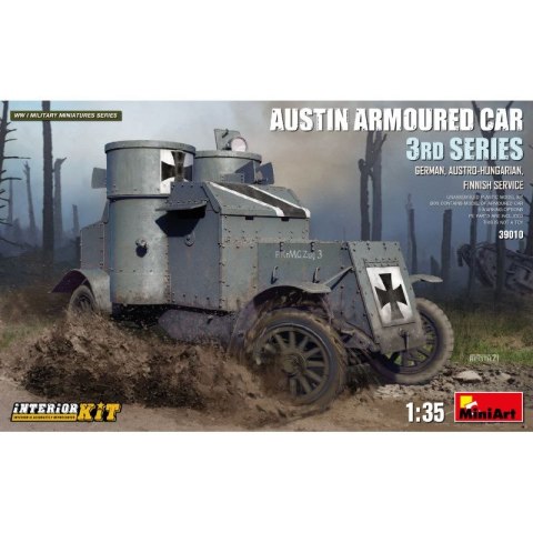 Mini Art 39010 Austin Armoured Car 3rd Series German, Austro-Hungarian, Finnish Service