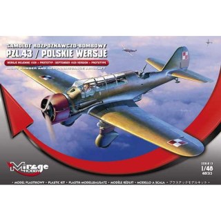 Mirage 481313 PZL.43 wersje polskie s.13