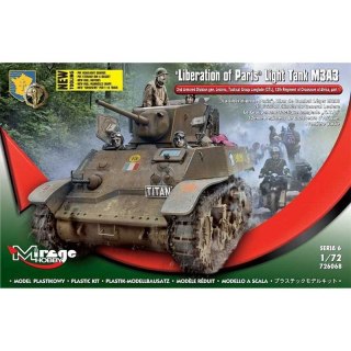 Mirage 726068 Stuart M3A3 wyzwolenie Paryża