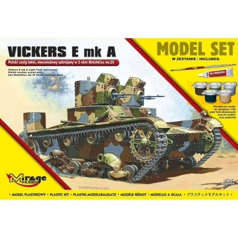 Mirage 835099 Vickers E mk A - zestaw