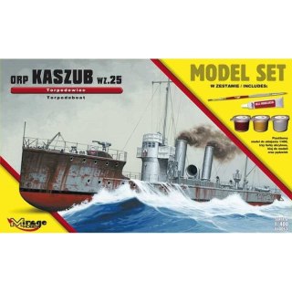 Mirage 840063 Okręt ORP Kaszub - zestaw