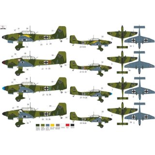 ROP o.s. MNFDL48039 1:48 Junkers Ju 87B Stuka - French Campaign