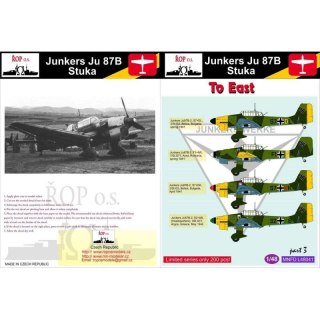 ROP o.s. MNFDL48041 1:48 Junkers Ju 87B Stuka - To East