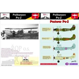 ROP o.s. MNFDL48048 1:48 Polikarpov Po-2/U-2 - Postwar PO-2