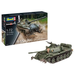 Revell 03328 1/72 T-55A /AM with KMT-6/EM