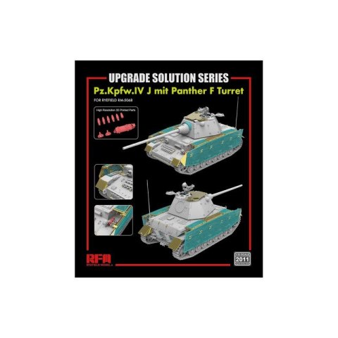 RFM-2011 Upgrade Solution Series for Pz.Kpfw.IV J mit Panther F Turret RFM-2011 Upgrade Solution Series for Pz.Kpfw.IV J mit Panther F Turret