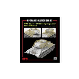 RFM-2043 Upgrade Solution Series for WWII Soviet T-34/85 Bedspring Armor Berlin Offensive