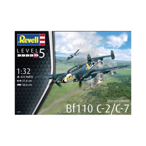 Revell 04961 Messerschmitt Bf110-C 1/32 Revell 04961 Messerschmitt Bf110-C 1/32