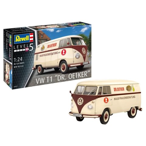 Revell 67677 1/24 VW T1 "Dr Oetker" Model Set Revell 67677 1/24 VW T1 "Dr Oetker" Model Set