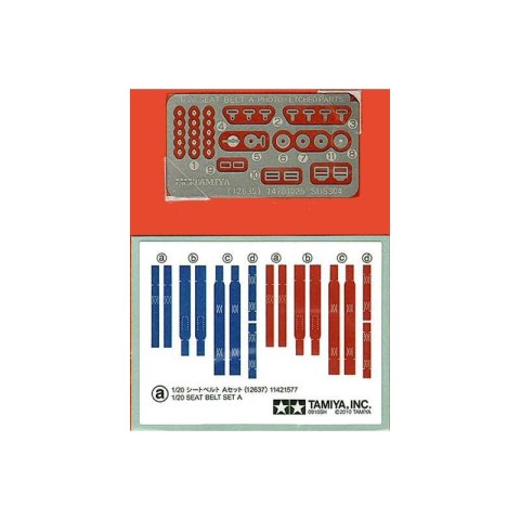 Tamiya 12637 1/20 Seat Belt Set A