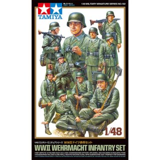 Tamiya 32602 1/48 WWII Wehrmacht Infantry Set