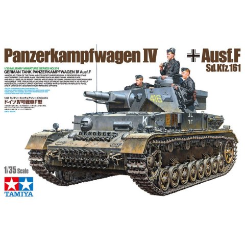 Tamiya 35374 1/35 German Panzerkampfwagen IV Ausf.F