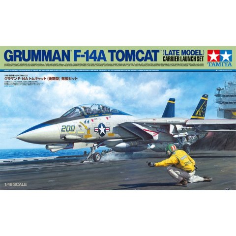 Tamiya 61122 1/48 Grumman F-14A Tomcat (Late Model) Carrier Launch Set