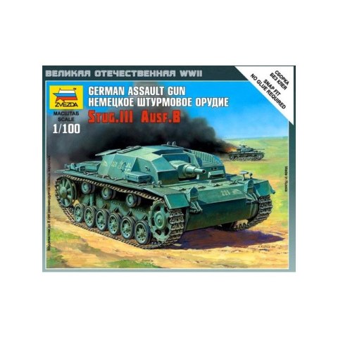 Zvezda 6155 Sturmgeschutz III B 1/100 Zvezda 6155 Sturmgeschutz III B 1/100
