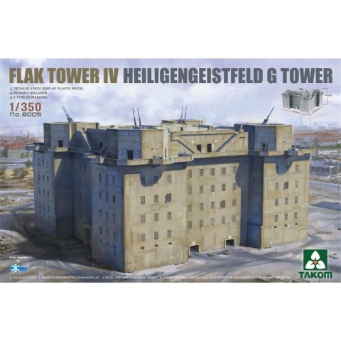 Takom 6005 Flak Tower IV Heiligengeistfeeld G Tower