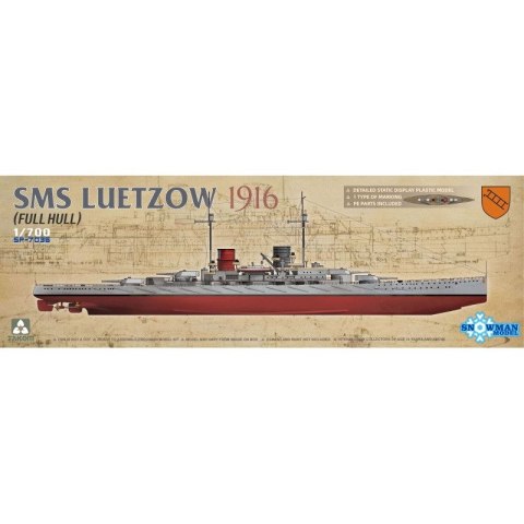 Takom Snowman SP-7036 SMS Luetzow 1916 ( Full Hull )