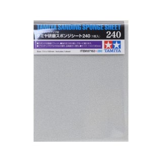 Tamiya 87162 Sanding Sponge Sheet 240