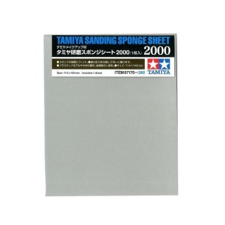 Tamiya 87170 Sanding Sponge Sheet 2000