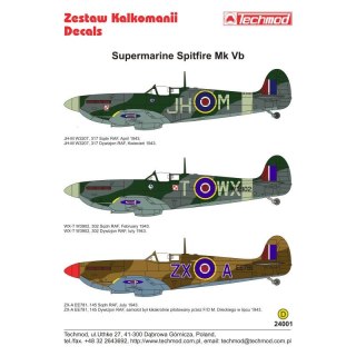 Techmod 24001 Spitfire Mk Vb