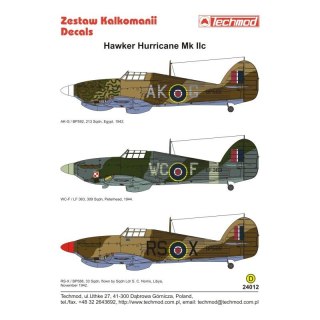 Techmod 24012 Hurricane Mk IIc