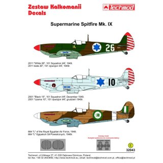 Techmod 32043 Spitfire Mk IX