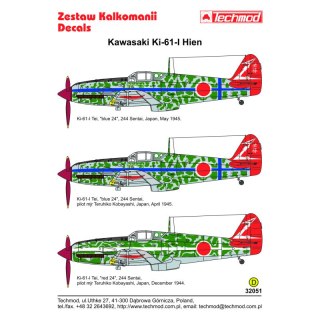 Techmod 32051 Ki-61 Hien