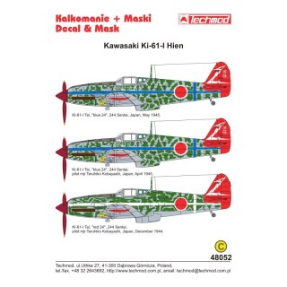 Techmod 48052 Ki-61 Hien