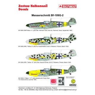 Techmod 48082 Messerschmitt Bf-109G-2