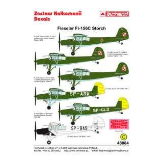 Techmod 48084 Fieseler Fi-156C Storch