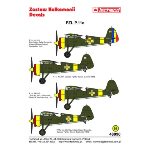 Techmod 48090 PZL-11c