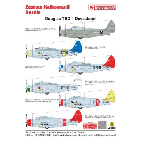 Techmod 48810 TBD-1 Devastator Techmod 48810 TBD-1 Devastator